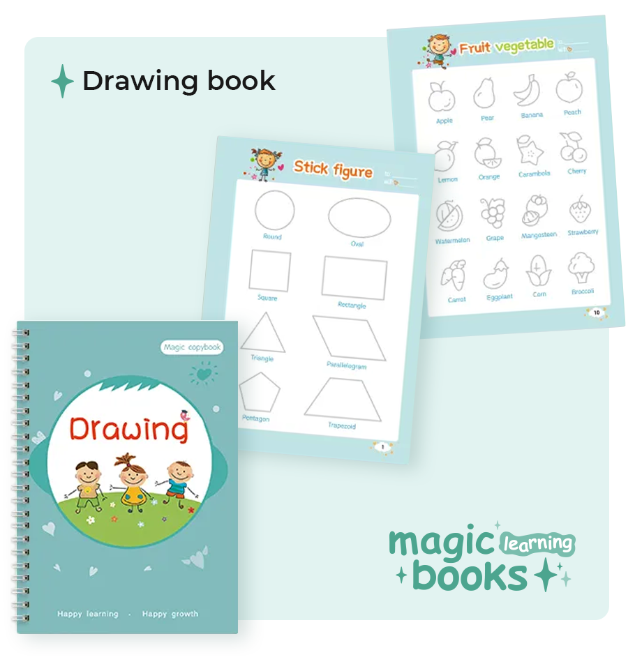 Magic Montessori Copybooks Set