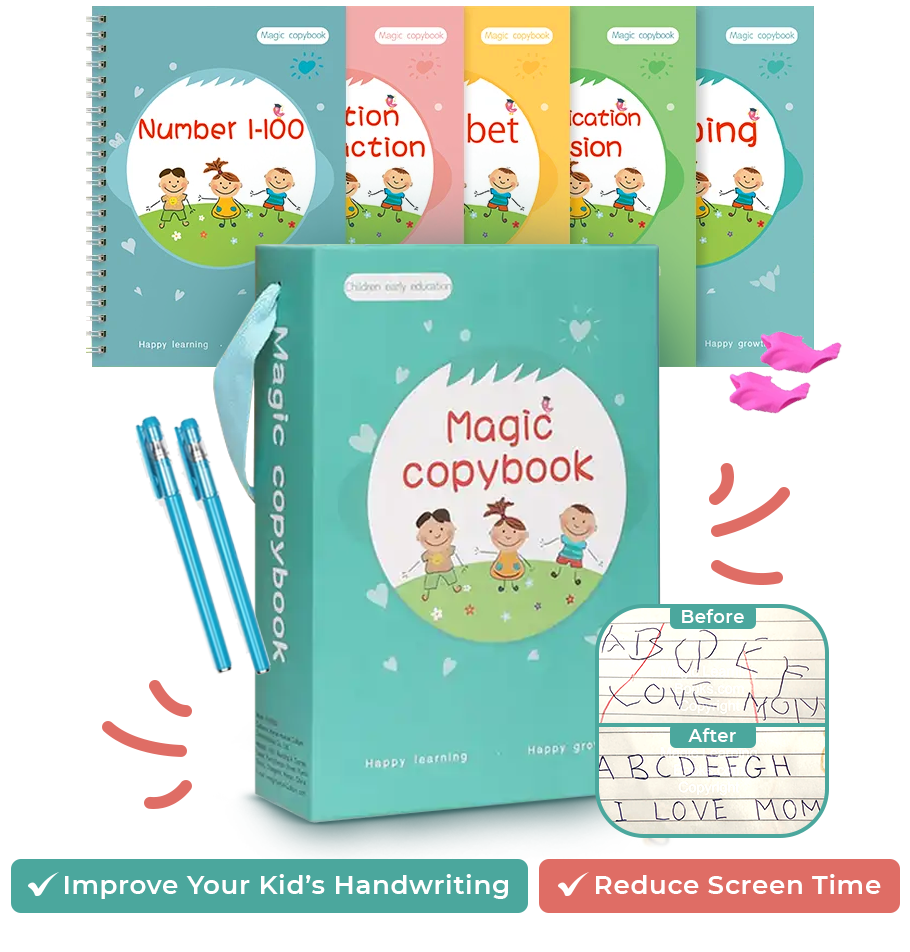 Magic Montessori Copybooks Set