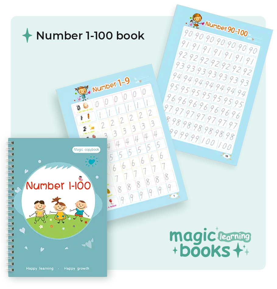 Magic Montessori Copybooks Set