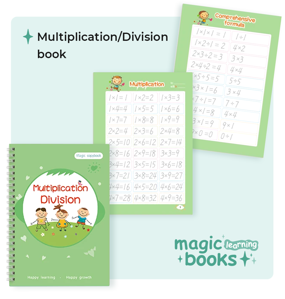 Magic Montessori Copybooks Set